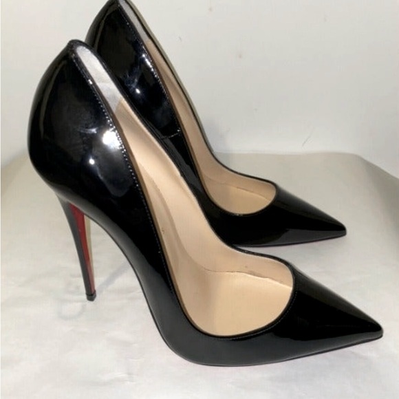 Christian Louboutin So Kate Black Patent Leather
Pump Shoe 120mm - Picture 7 of 14